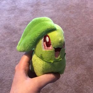 Official Pokémon centre chikorita Pokémon plush